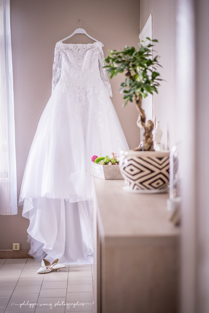 Julie et Christophe - Robe de la marié